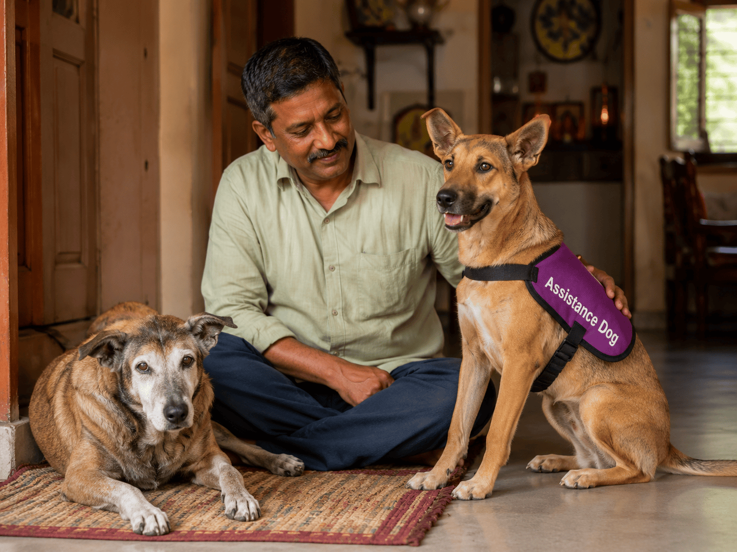 24 What happens to the person when an assistance dog gets sick, retires or dies