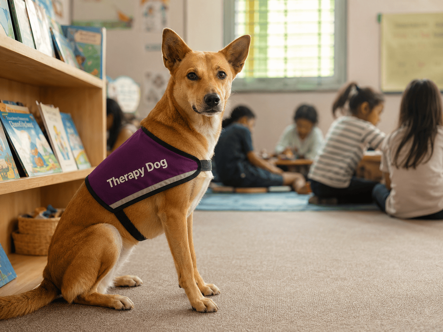 34 Therapy Dogs In Schools
