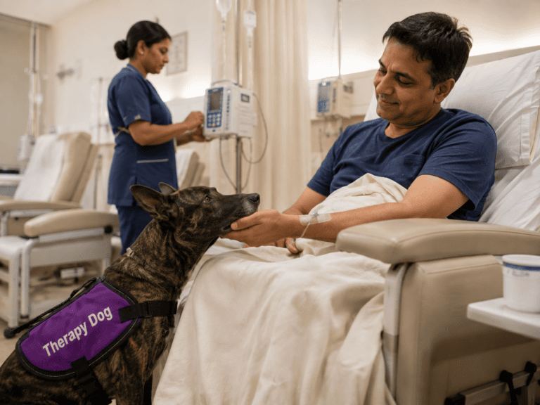 50 Therapy Dogs Cancer Care