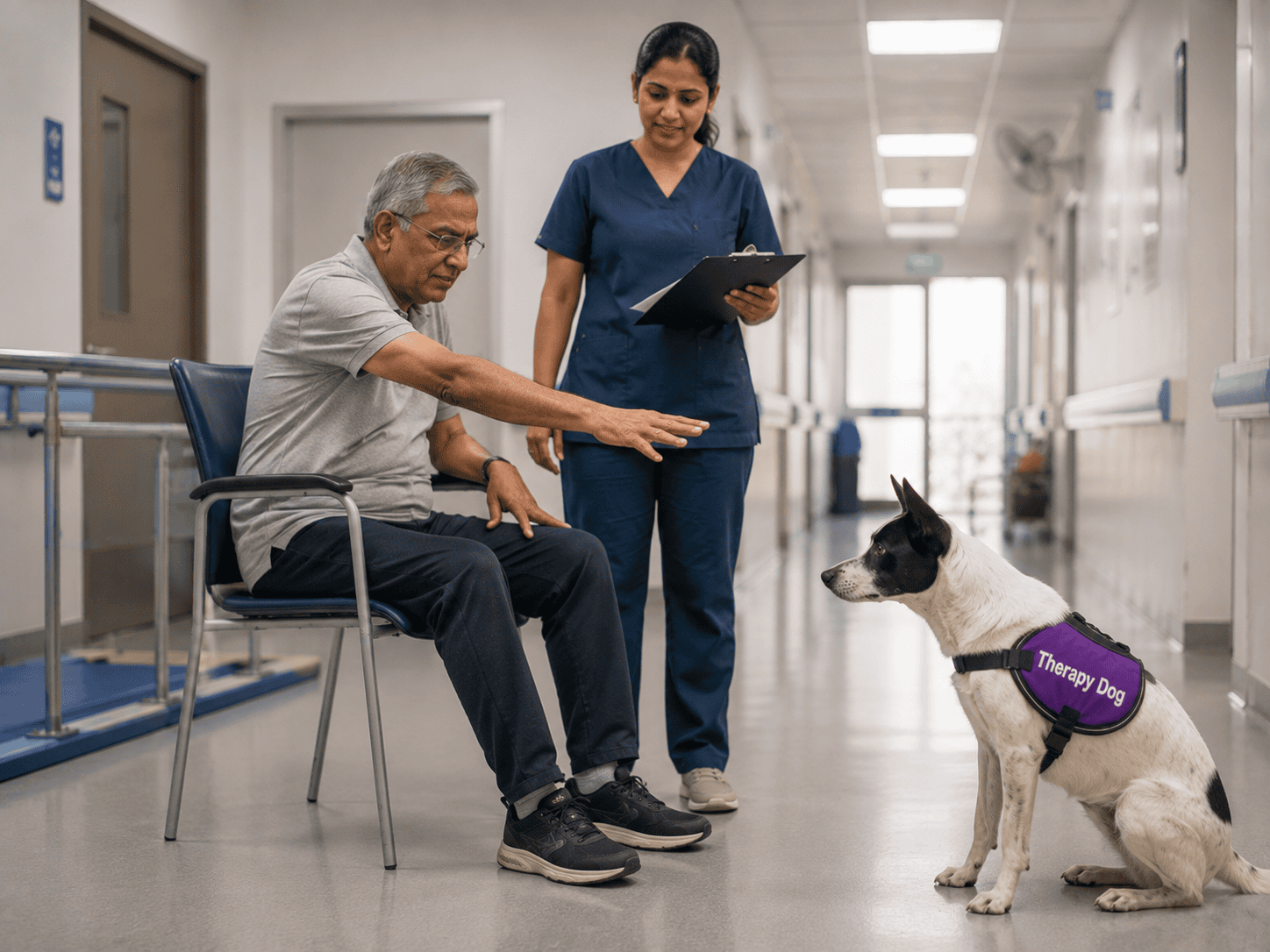 54 Pet Visit vs Therapy Dog Programme